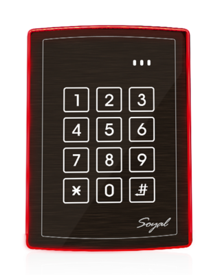 Soyal键盘嵌入型888H美规门禁机MF1-H型